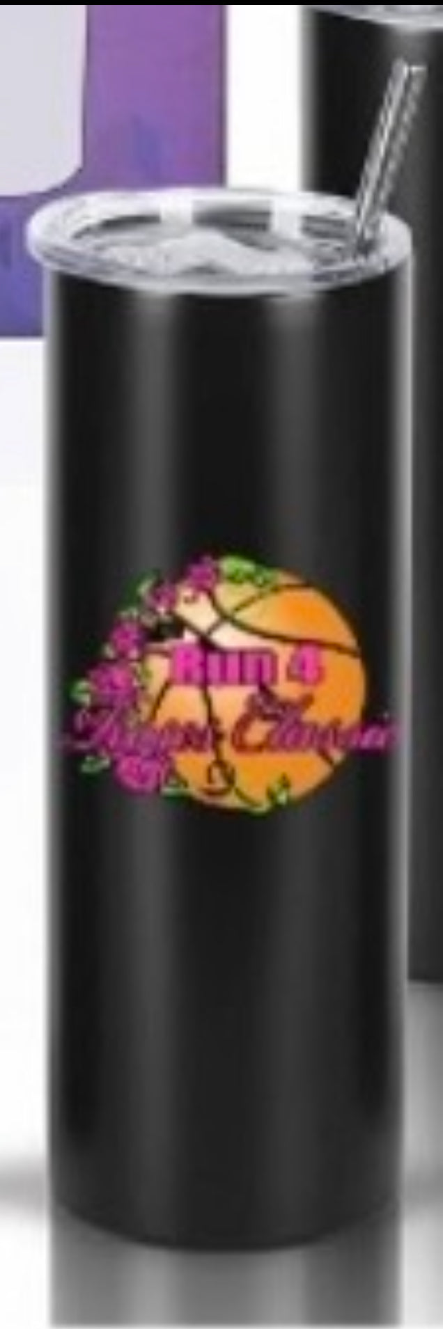 Stainless Steel Skinny Tumblers Straight Double Wall Powder Coated